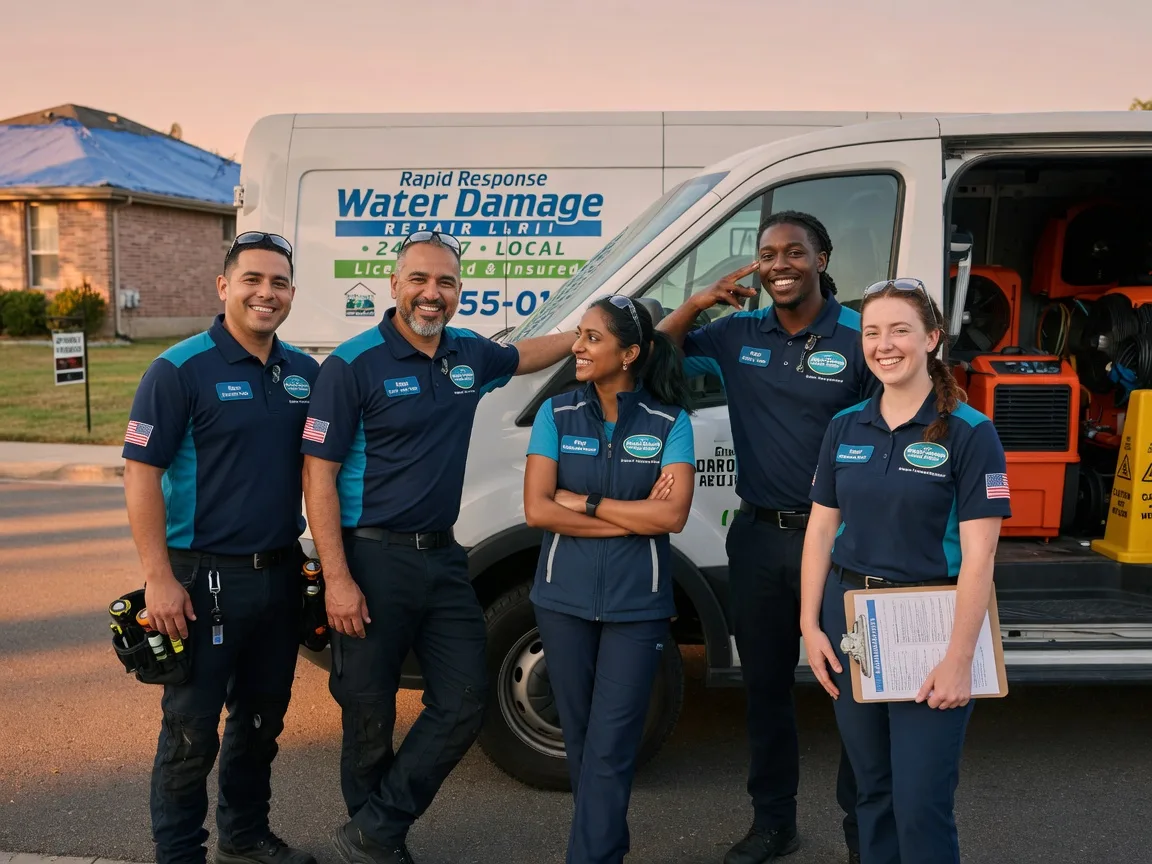 Water Damage Restoration company in Briscoe, TX