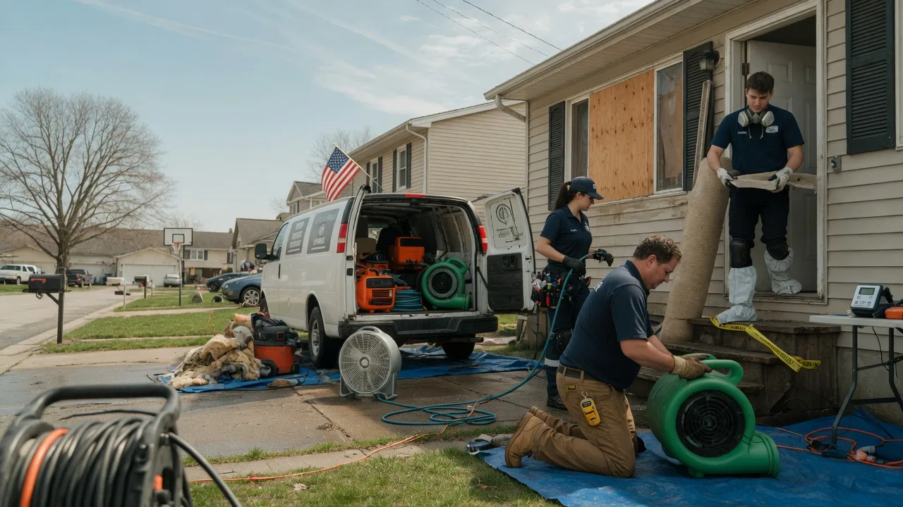 Water Damage Restoration in Briscoe, TX near me